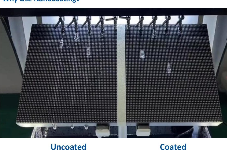 Nano-vacuum magnetron coating of modules