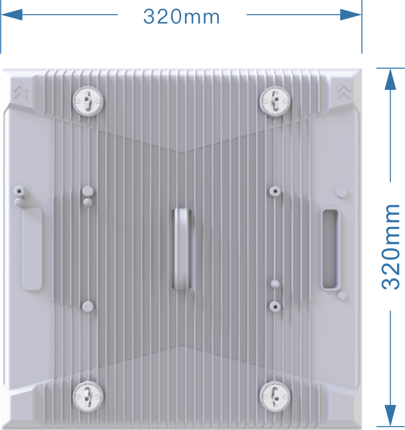 320 × 320 mm – das maßgenaue Modul