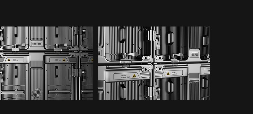 Front and rear service in seconds