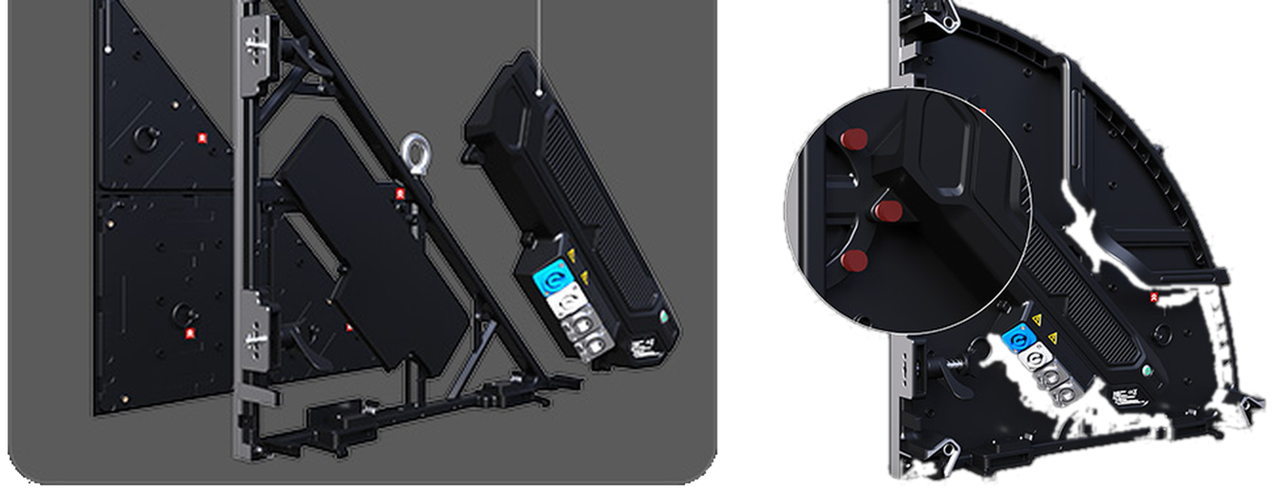 Quick tool-free maintenance