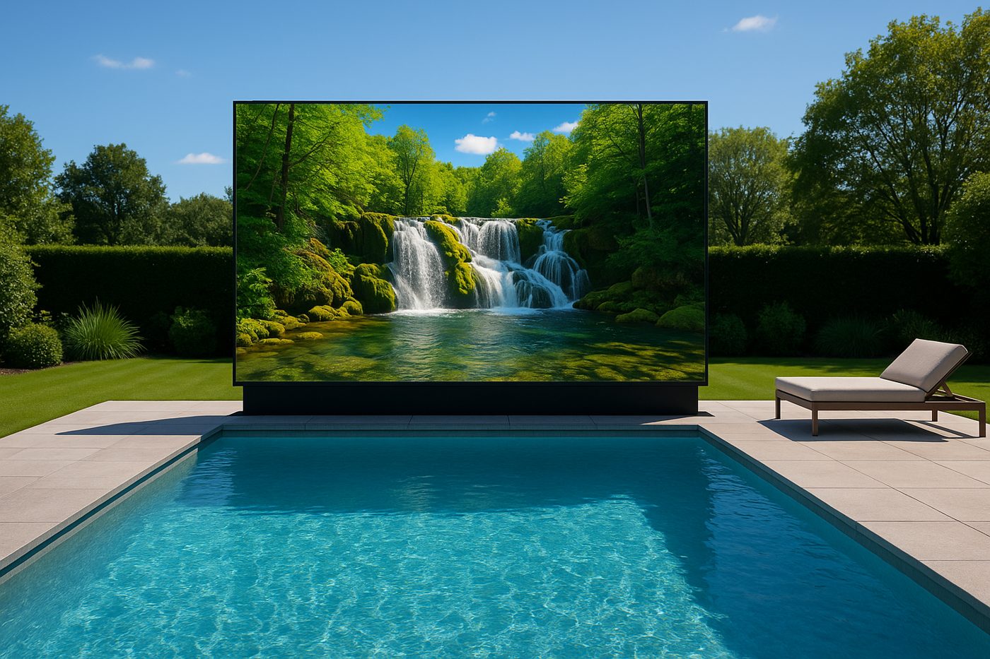 Versenkbarer Luxus-LED-Screen 2