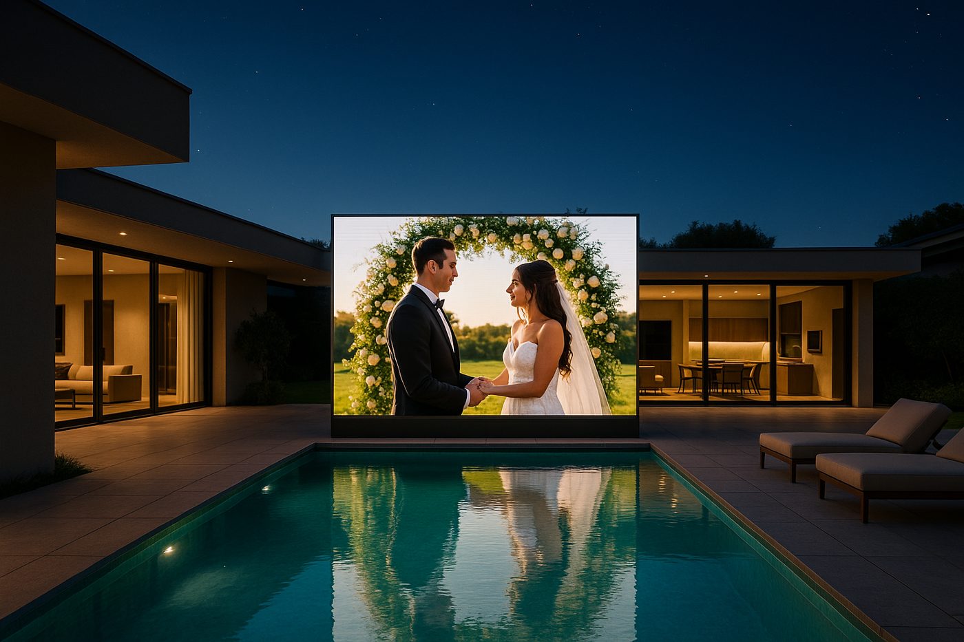 Versenkbarer Luxus-LED-Screen 3